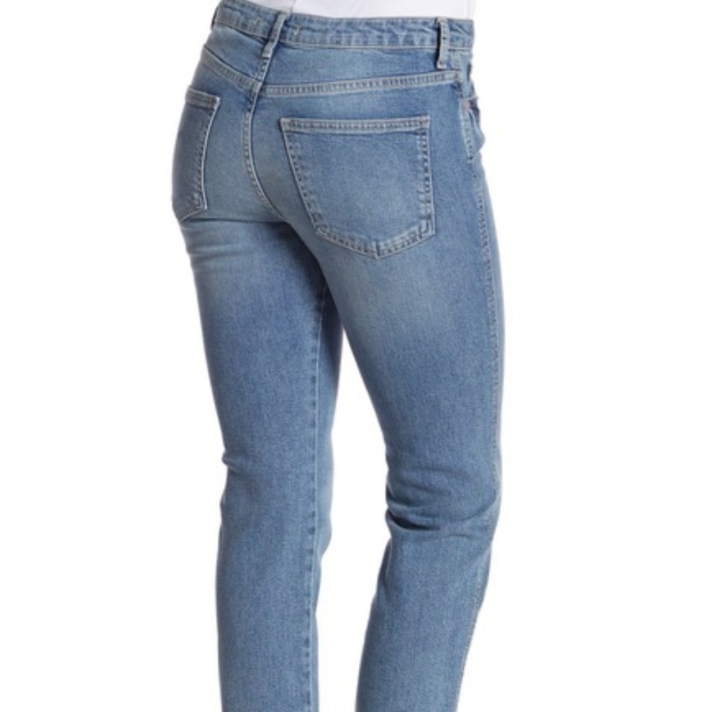NWT! Free People Clean Girlfriend Cropped Jeans - Picture 2 of 3